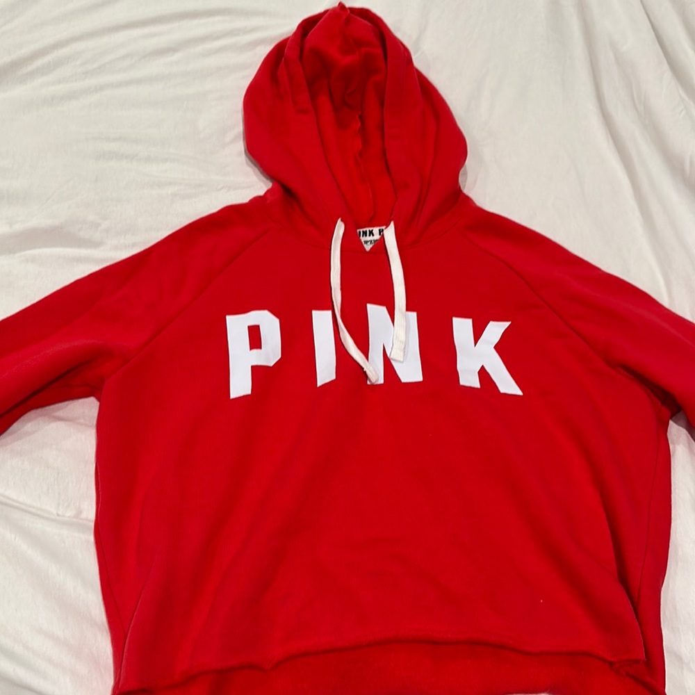 Cropped Pink by Victoria’s Secret sweater